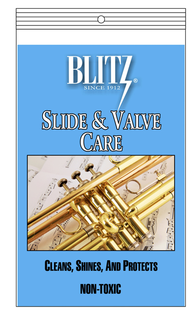 BLITZ Slide and valve care cloth滑管活塞清潔布