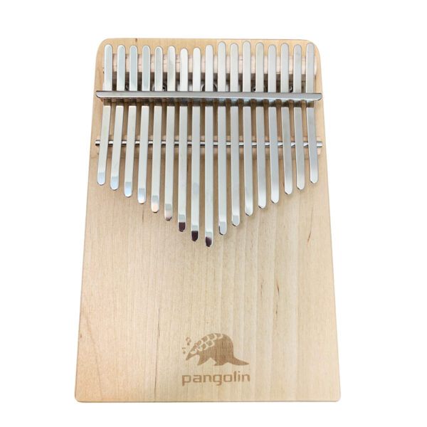 Pangolin 白樺木 板式實木拼接 卡林巴 拇指琴 霧銀鋼片